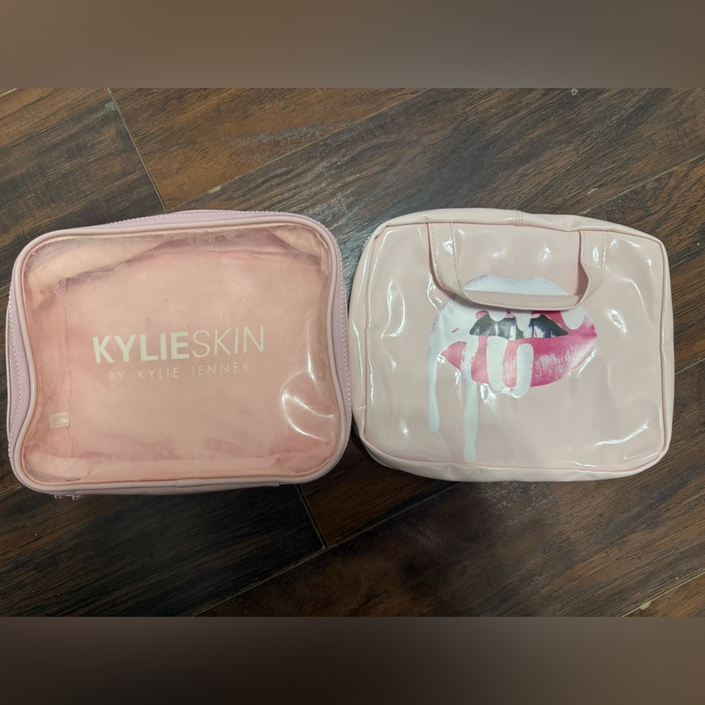 ✨ Authentic Kylie Cosmetics / Kylie Skin Makeup Bags – Set of 2 ✨